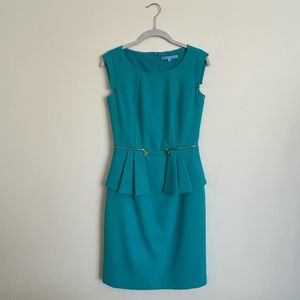 Antonio Melani Peplum Cocktail Dress